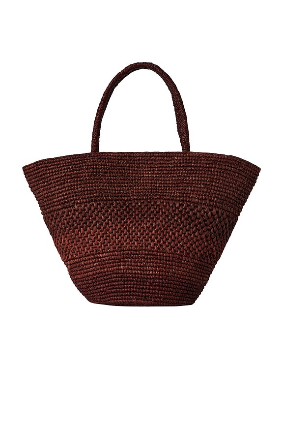 Estelle Bag Tan in Raffia – The Row
