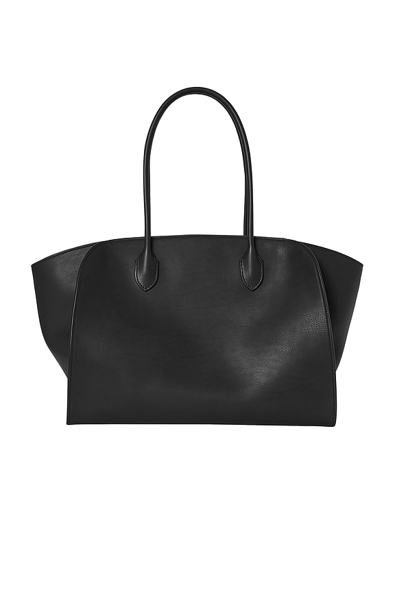 トートバッグ The Row SS25 'Marlo' shopping bag (W1773ML72 CHSS) Brown Marlo Leather Tote Bag | THE ROW - Antonia