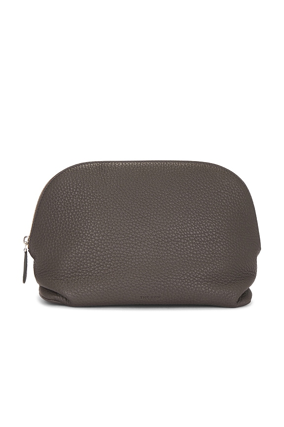 Bottega Veneta Card Case On Chain with Accessory in Black & Gold