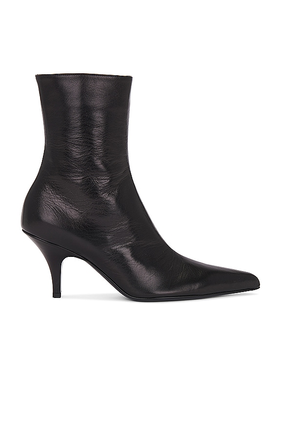 Alexander Wang Viola Zip Bootie in Black | FWRD