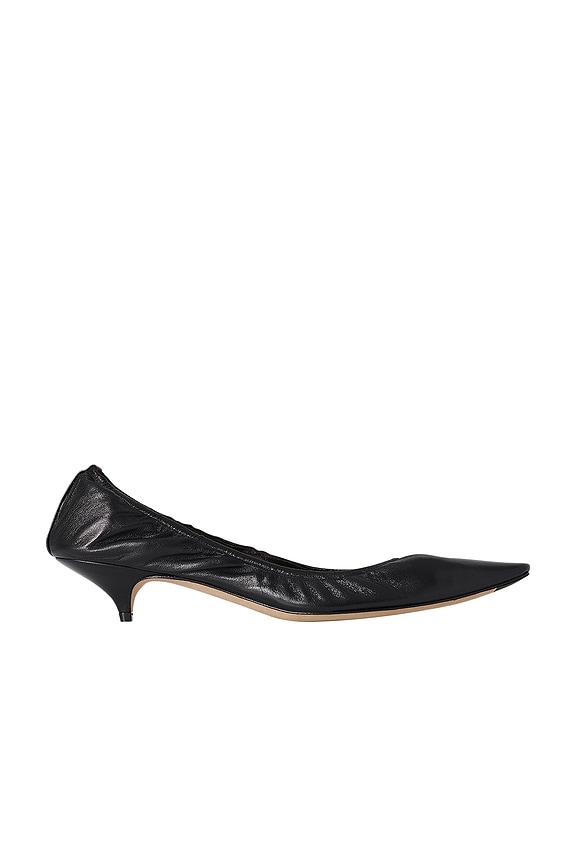 The Row Liisa Python Pump in Black | FWRD