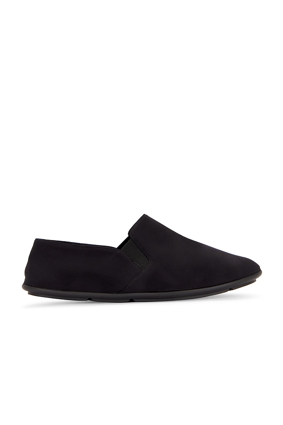 The Row Vincit Slip On Flat in Dark Brown | FWRD