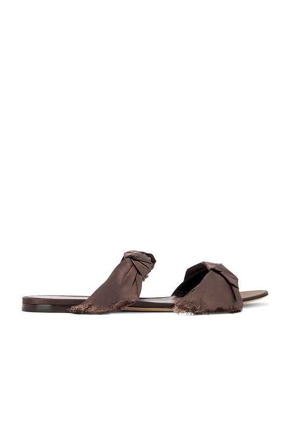 The Row Awar Sandal in Light Brown | FWRD