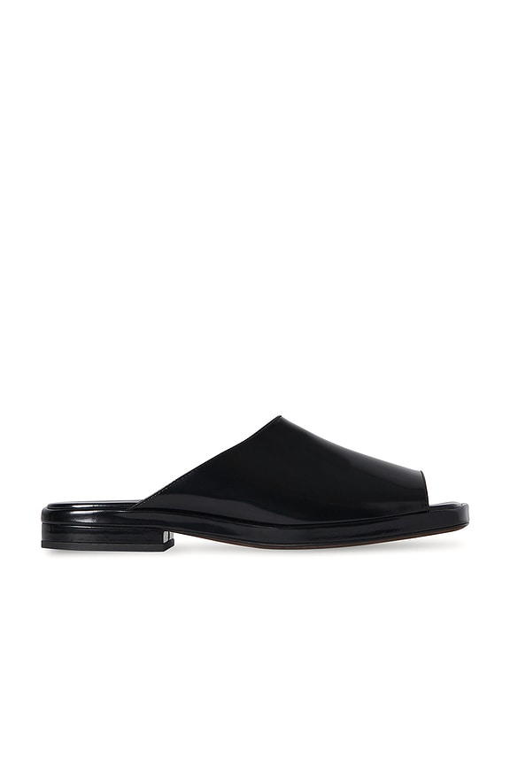 THE ROW ミュール The Row Penelope Mule in Black | FWRD