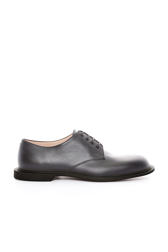 The Row Nic T-Strap flat in Black | FWRD