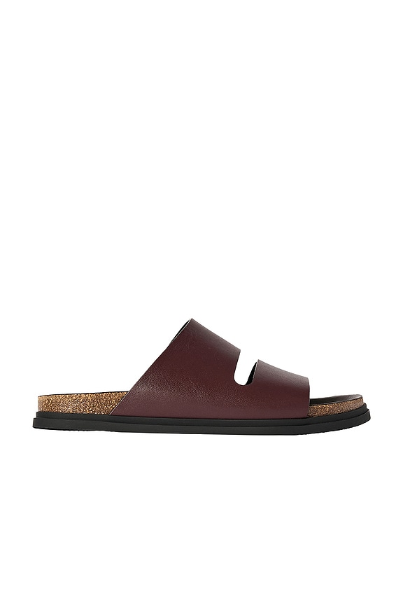 The Row Dune Classic Sandal in Scarlet | FWRD