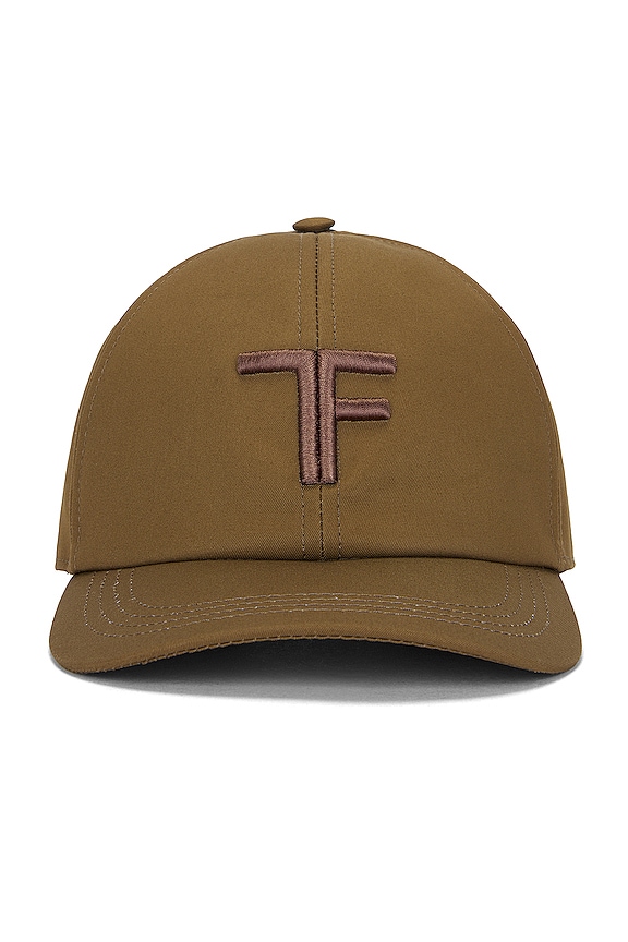 TOM FORD Smooth Leather Cap in Black | FWRD