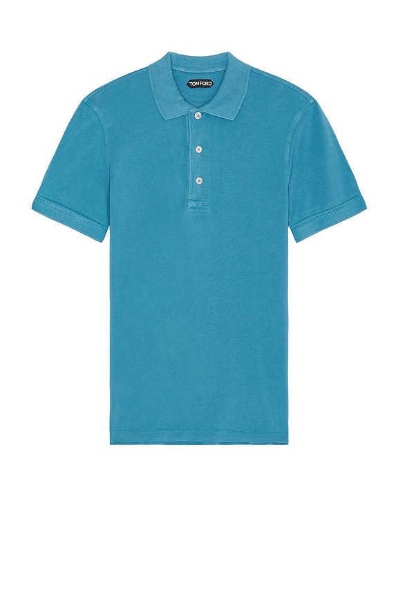 【値下げ】MONCLER GAMME BLEU メンズポロ【L】 Moncler Ss Polo in Blue | FWRD