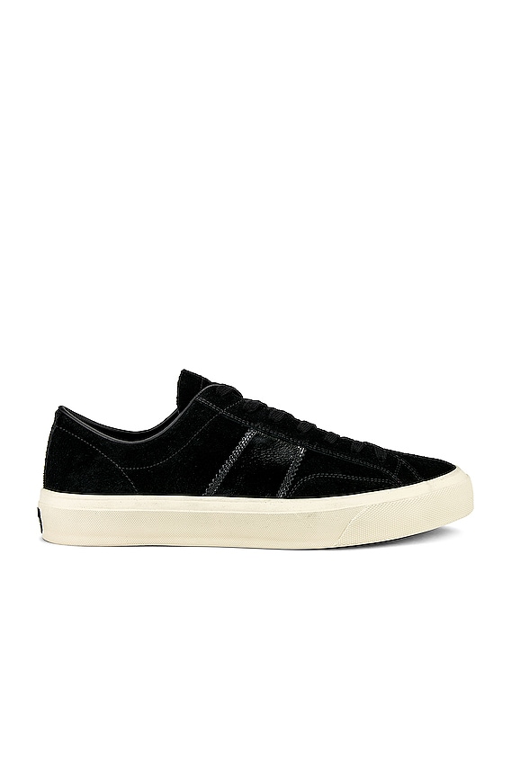 Balenciaga Paris Slip On Sneaker in Black & White | FWRD