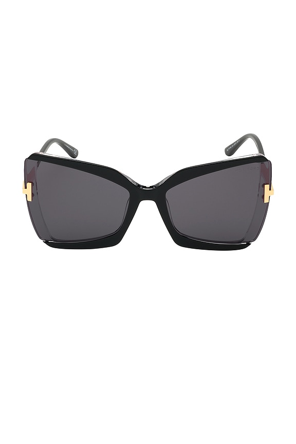 Givenchy Hexagon Sunglasses Givenchy GV40062I 01A Sunglasses - US main image 3