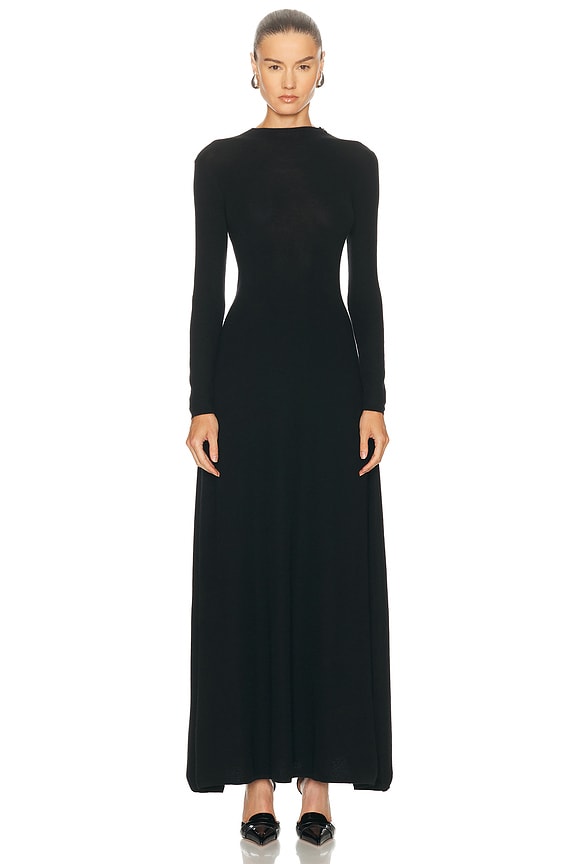 Loulou de Saison Hobas Dress in Black | FWRD Loulou de Saison Hobas Dress in Black | FWRD