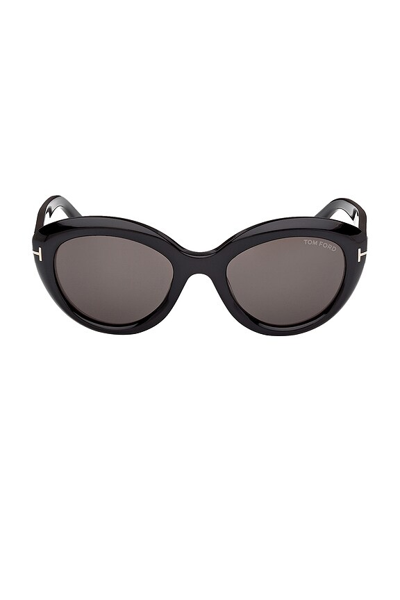 Coperni Cycling Sunglasses in Black | FWRD display picture 3