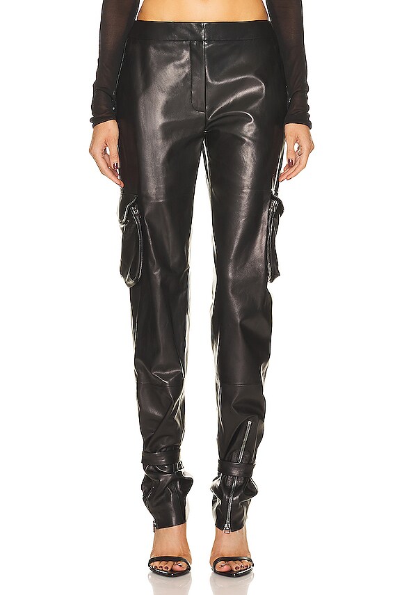 Helmut Lang Long Sleeve Twist Top in Black | FWRD