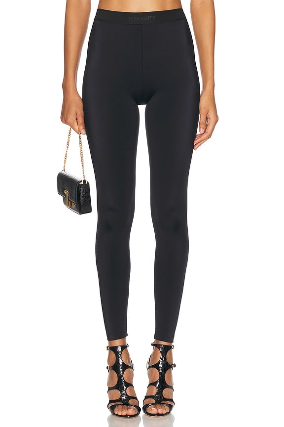 パンツ TOM FORD WOMEN Yoga Pants Black TOM FORD WOMEN Yoga Pants Black – MAISONDEFASHION.COM
