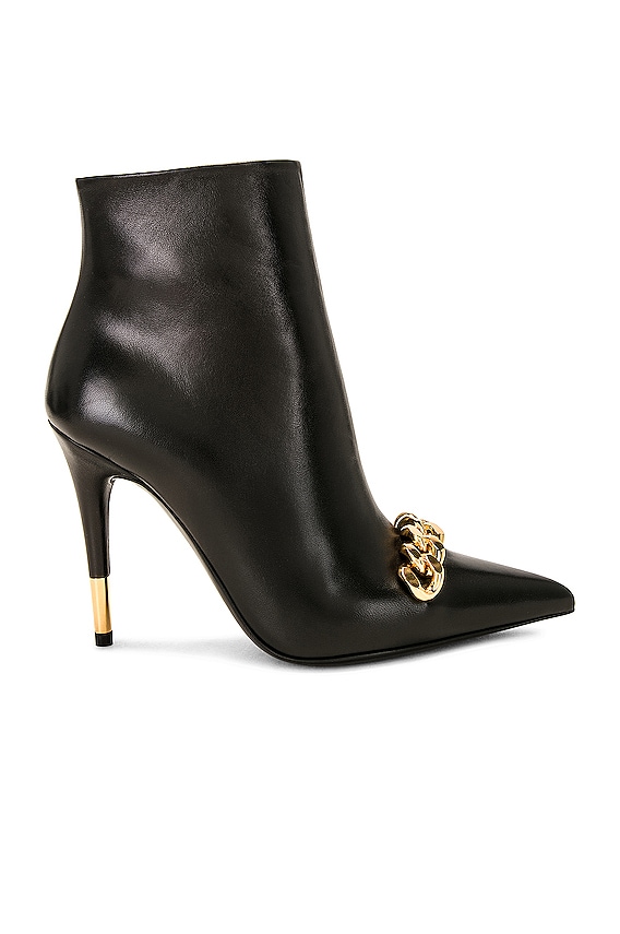 Manolo Blahnik Insopo 90 Leather Boot in Black | FWRD Manolo Blahnik Insopo 90 Leather Boot in Black | FWRD