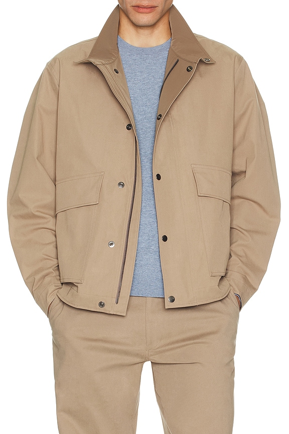 The Row Oyu Jacket in Taupe | FWRD