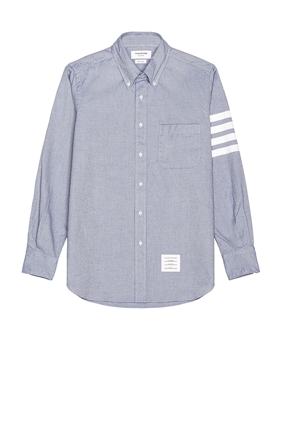Beams Plus Work Chambray Shirt in Blue | FWRD Beams Plus Work Chambray Shirt in Blue | FWRD
