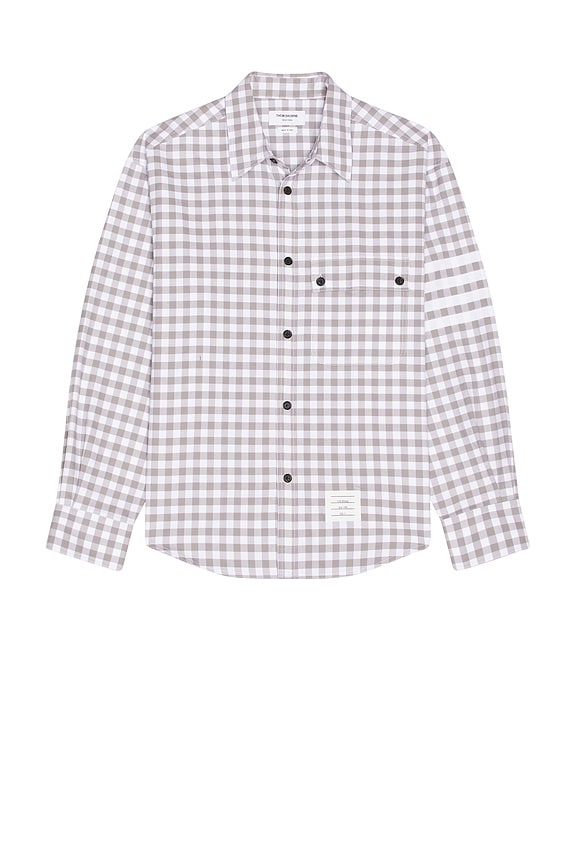 オムプリッセ 22ss LENO STRIPE HOMME PLISSÉ ISSEY MIYAKE Gray Leno Stripe Shirt Homme Plisse