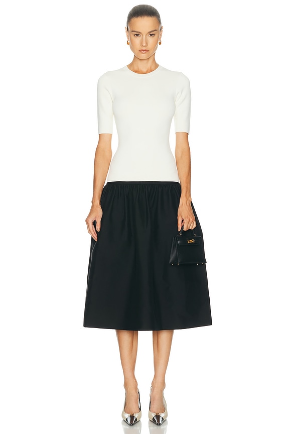 Rhode Serena Dress in Black | FWRD Rhode Serena Dress in Black | FWRD