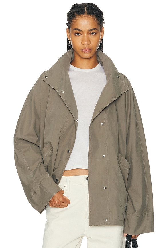 Toteme Army Jacket in Khaki Green | FWRD