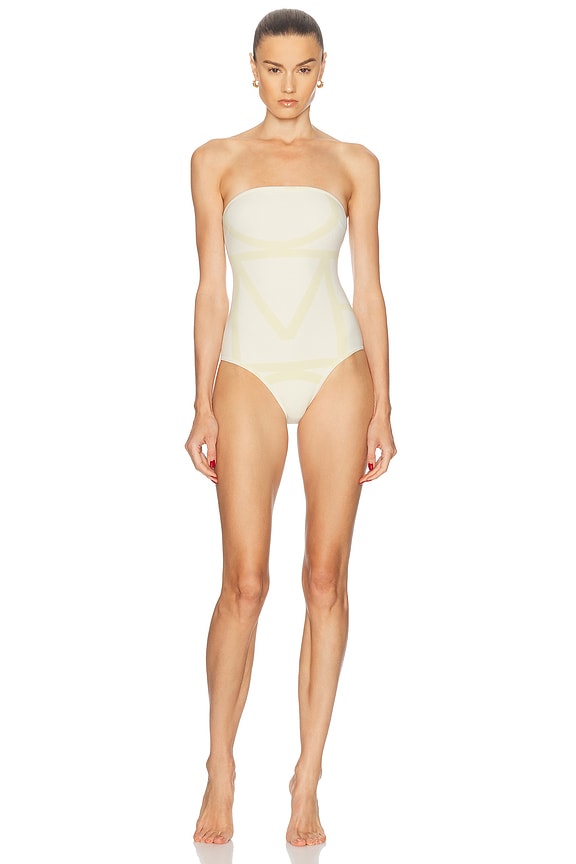 BALMAIN ワンピース バルマン ナイロン 水着 40 ゴールド Black One-piece swimsuit Balmain - Vitkac AS