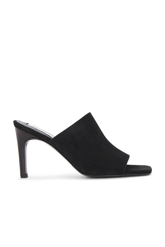 Saint Laurent Jill Mule Sandal in Nero | FWRD