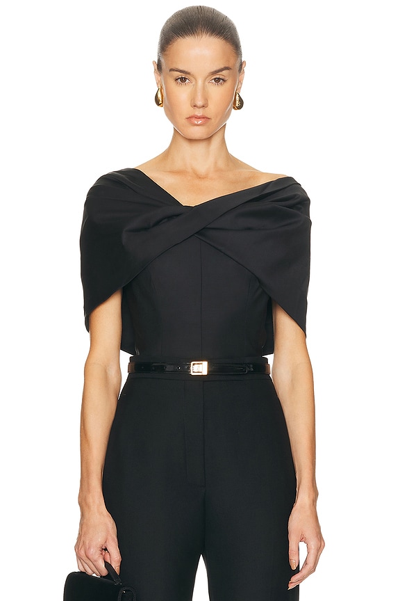 rohe asymmetric off-the-shoulder dress ROHE | Asymmetrical Off Shoulder Top