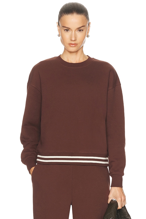 Acne Studios Yana Sweater in Ruby Red | FWRD