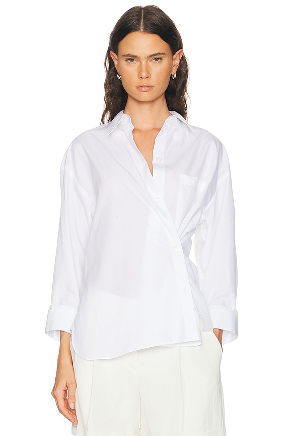 Isabel Marant Etoile Jayden Top in White | FWRD