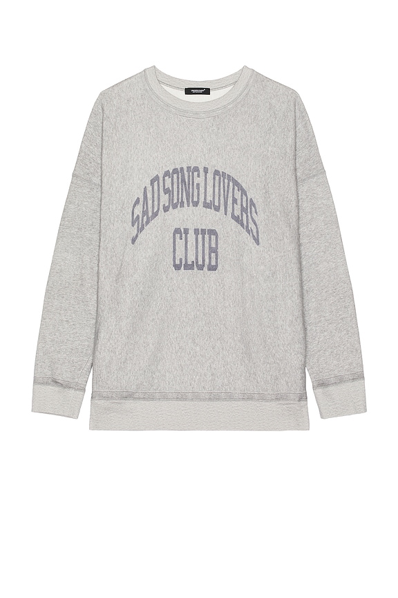 WACKO MARIA Middle Weight Sweat Shirt Type-1 in Gray | FWRD WACKO MARIA Middle Weight Sweat Shirt Type-1 in Gray | FWRD