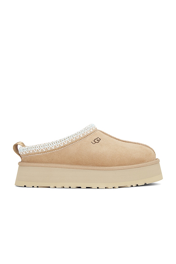 UGG Tazz Ugg Braid Slipper in Natural | FWRD