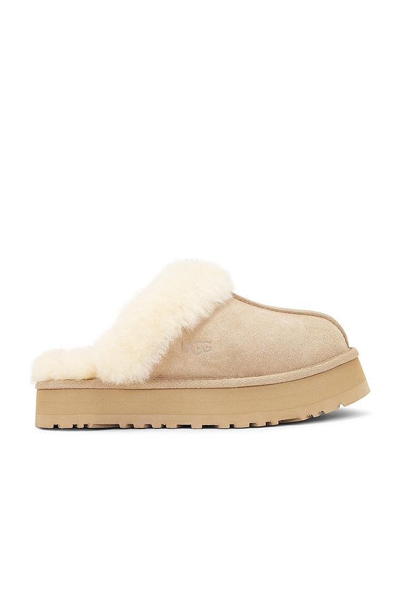 UGG Classic Mini Dipper Puffer Boot in White & Ceramic | FWRD