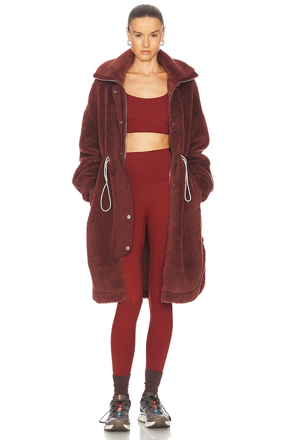 Isabel Marant Etoile Dante Coat in Pink | FWRD