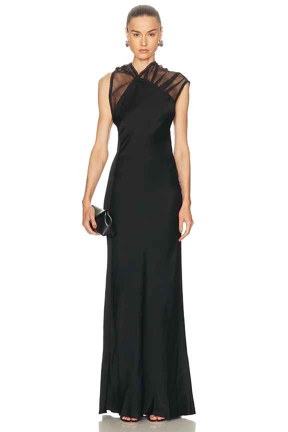 revolve evening dresses AKNVAS x REVOLVE Proserpina Gown in Ecru Sequin