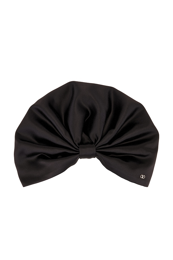 Toteme Paper Straw Hat in Black | FWRD