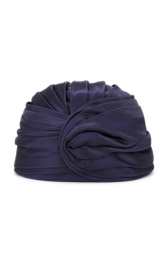 【関税&送料込】Valentino Garavani Turbante Famiglia 1 S Valentino Garavani Famiglia 1 Turbante in Nero & Oro | FWRD