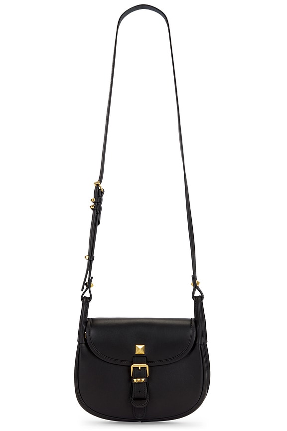 Fendi x FILA Ribbon Logo Bag Strap in Black & Multicolor | FWRD
