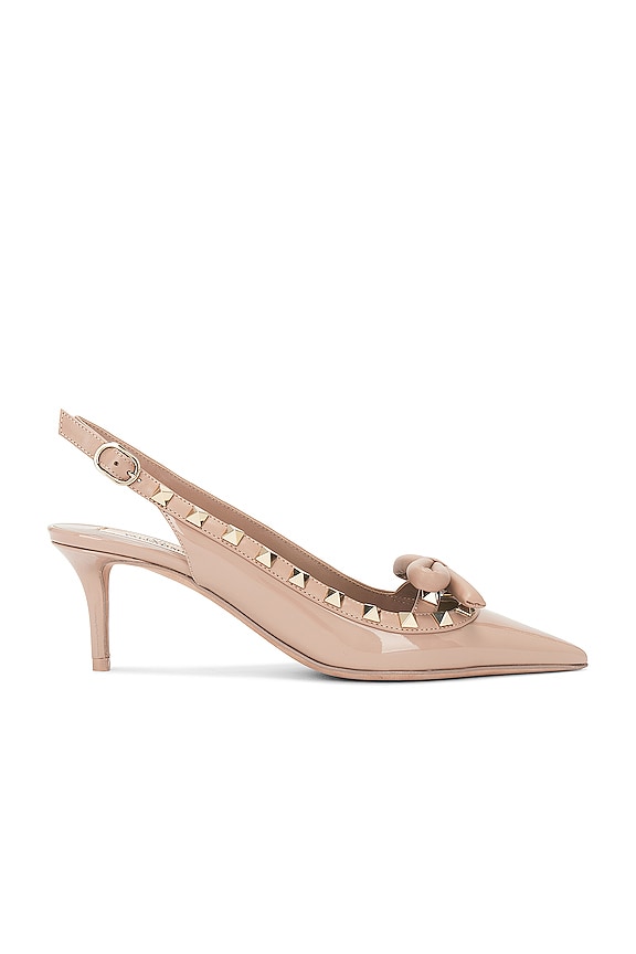 サンダル・ミュール Valentino Garavani \"V Logo Moon\" sling back サンダル・ミュール VALENTINO Valentino Garavani 'Vlogo Moon