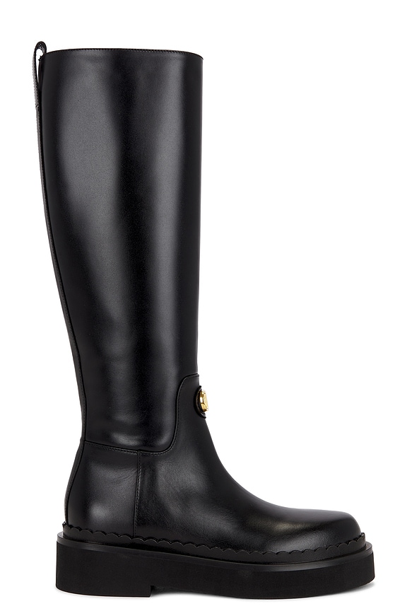 ロングブーツ Gianvito Rossi FW25 'Ascott' boots (G8012820GOMCLN MOKA) Gianvito Rossi Ascott Knee High Boot in Moka | FWRD