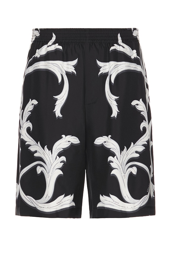 acronym sacai SHORTS サイズ3 BLACK Sacai Acronym Shorts in Black | FWRD