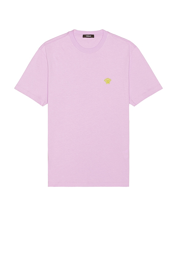 Balenciaga Medium Fit T-Shirt in Purple, White, & Red | FWRD