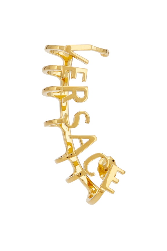 【KHAITE】Shadow Right Ear Cuff シャドウ 右耳カフ ゴールド Shadow Right Ear Cuff in Gold – KHAITE