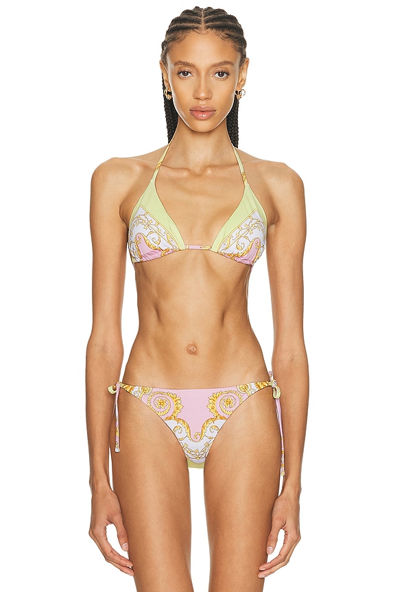 Emilio Pucci One Piece Swimsuit in Rosa & Marrone | FWRD