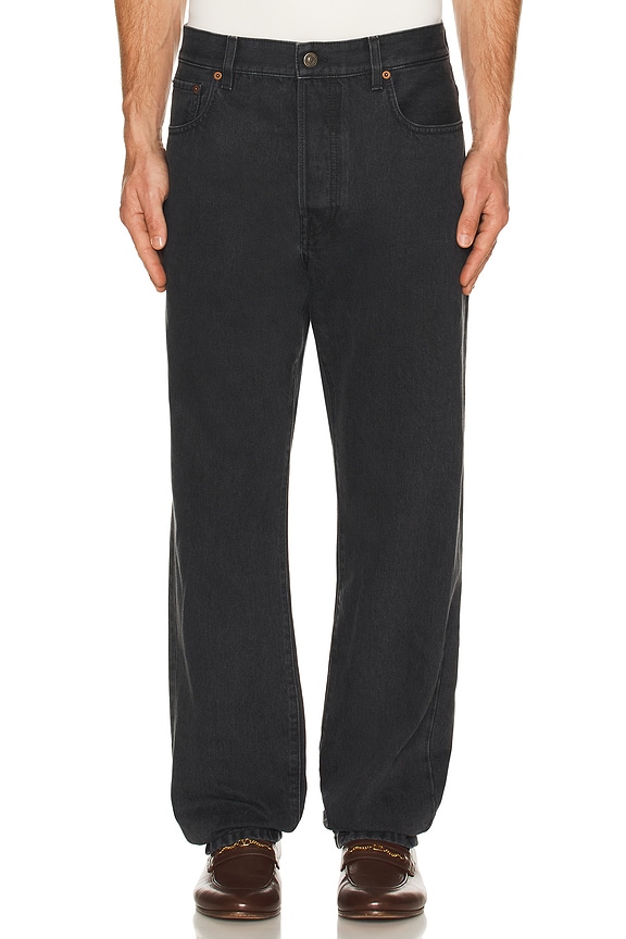 Amiri Artist Broken Jean in Aged Black | FWRD