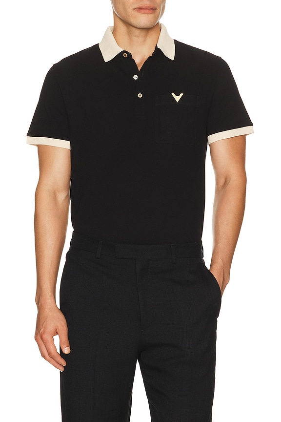Raf Simons Blue Couple Tee in Black | FWRD