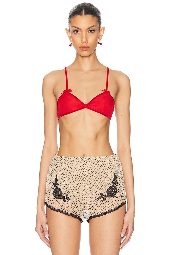 トップス FW1998 MIU MIU FRINGE CAMISOLE MIU MIU Tank Tops Women's Ecru L - POIZON