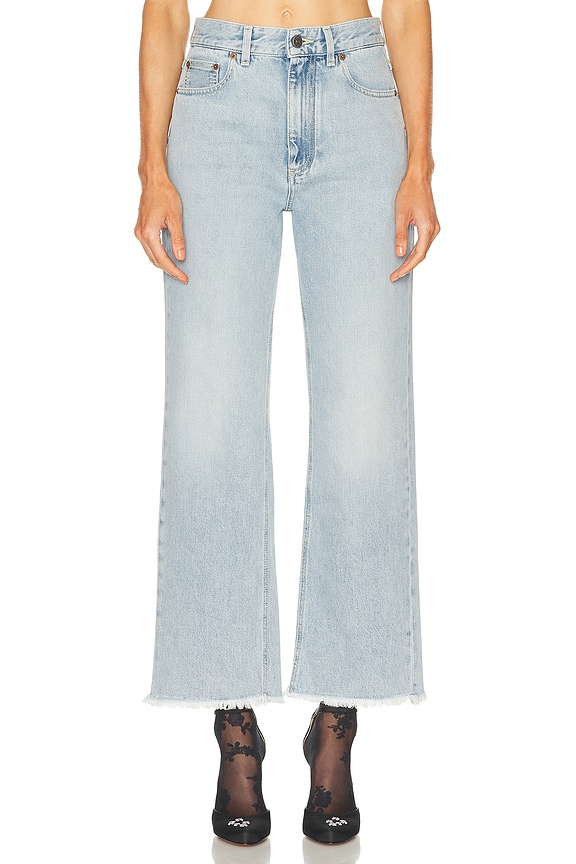 Moschino Jeans デニム - Fantasy Print Blue | FWRD