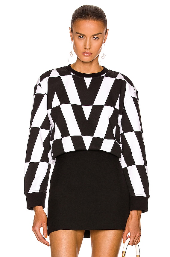 Valentino Archive Optical V Short in Multicolor | FWRD
