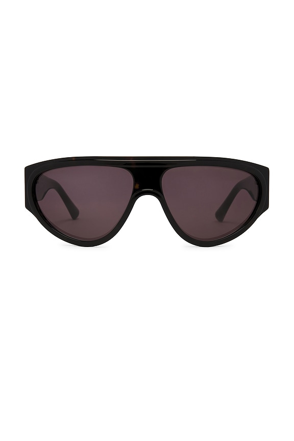 Vincent Boulevard Lara Sunglasses in Onyx & Grey | FWRD display picture 2