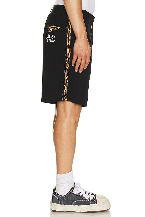 Rick Owens Drawstring Karloff Boxers in Black & Dust & Pearl | FWRD